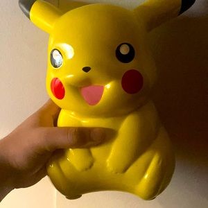 Pika pika pikachu piggybank
